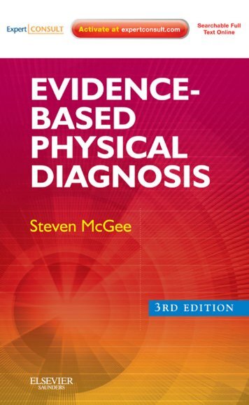 Evidence-Based Physical Diagnosis - Get a Free Blog