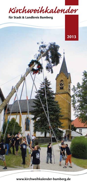 Online lesen - Kirchweihkalender Stadt und Landkreis Bamberg