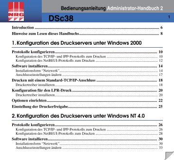 Bedienungsanleitung Administrator-Handbuch 2 - Nashuatec