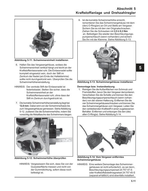 8 - Kohler Engines