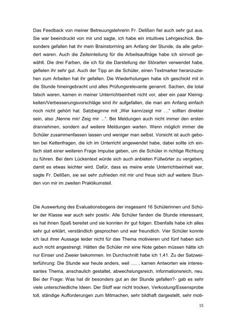 Beispiel II einer Seminararbeit - Technische Universität München