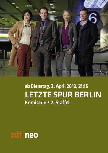 Letzte Spur Berlin - pr agentur deutz