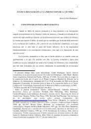 DERECHO PENAL JUVENIL Y JUSTICIA RESTAURATIVA - Revista ...