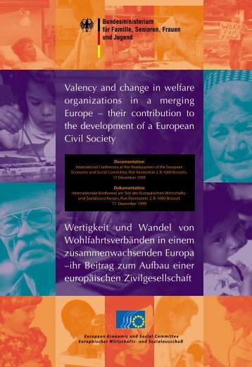 the role and development of welfare organisations - Soziale Dienste ...