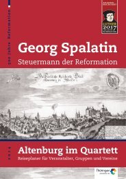 Salesguide Georg Spalatin und Reformation - Altenburg Tourismus