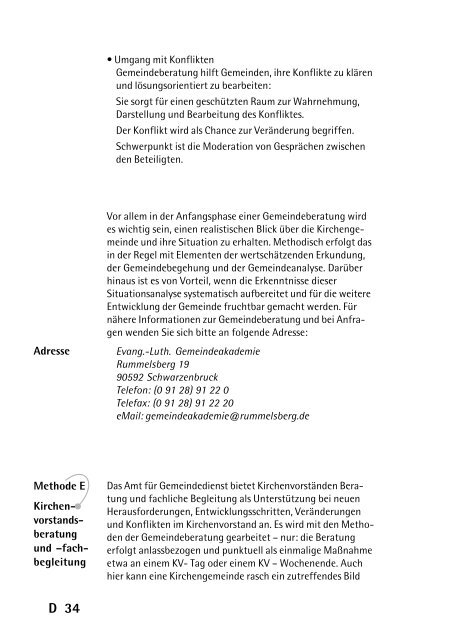 Arbeitsbuch Kirchenvorstand 4 - Kirchengemeinde Wiesenbronn