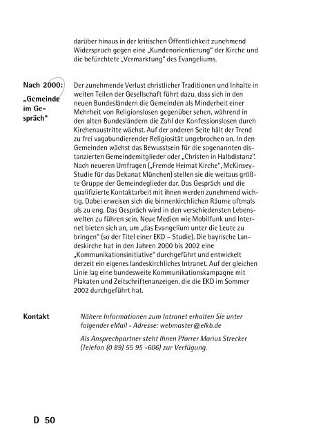 Arbeitsbuch Kirchenvorstand 4 - Kirchengemeinde Wiesenbronn