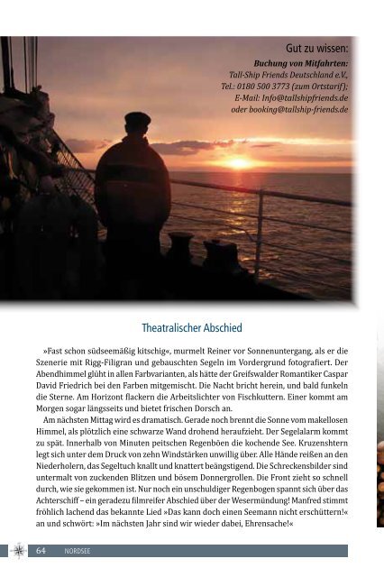 In Book About Us: Erlebnisreisen auf Nord - und Ostsee s.144-151