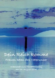 Dein Reich komme - IG feministischer Theologinnen