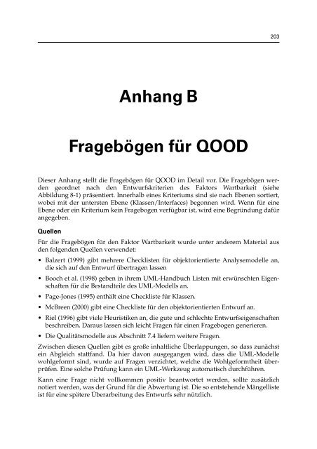 Bewertung der Qualität objektorientierter Entwürfe - Worte-Projekt