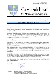 Juli 2006 (0 bytes) - Gemeinde St. Margarethen an der Sierning