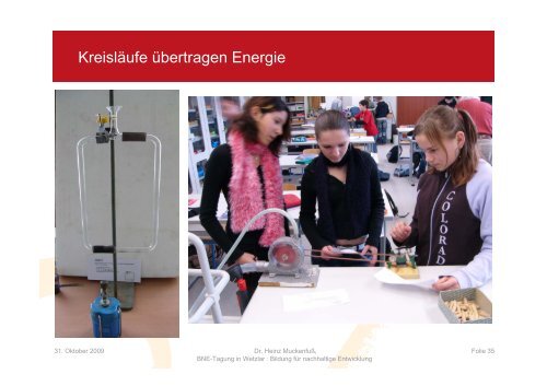 Das Basiskonzept Energie im Elektrikunterricht der Sekundarstufe I ...