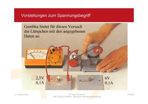 Das Basiskonzept Energie im Elektrikunterricht der Sekundarstufe I ...