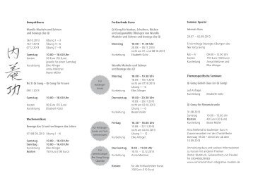 Programm [PDF] - Nei Yang Gong Zentrum | Berlin