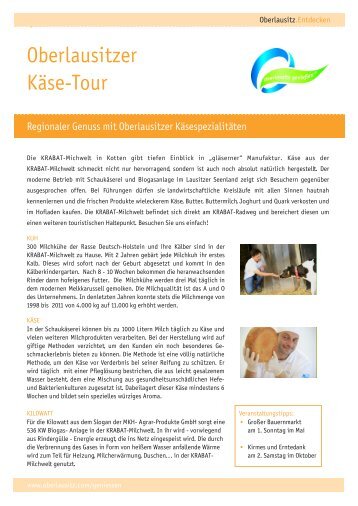 Oberlausitzer Käse-Tour