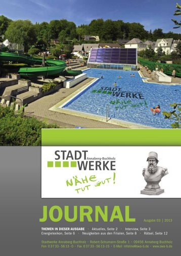 Ausgabe 03/2013 - Stadtwerke Annaberg