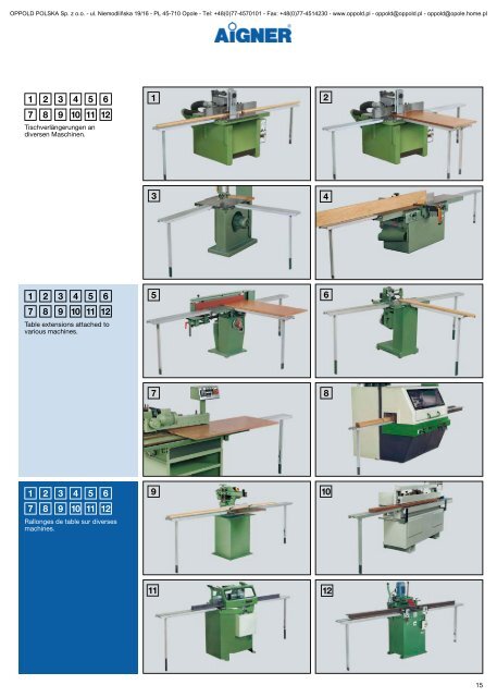 Rail de fixation - Oppold Polska Sp. z oo