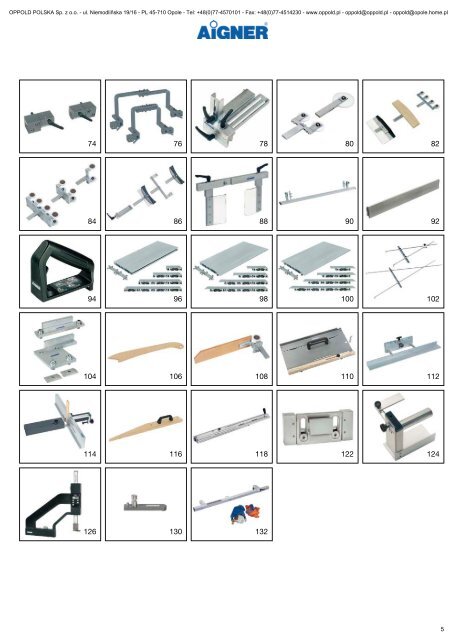 Rail de fixation - Oppold Polska Sp. z oo