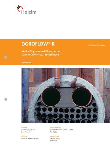 DOROFLOW® R - Holcim Süddeutschland