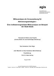 Milieuanalyse als Voraussetzung für Aktivierungsstrategien - Eine ...