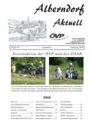 Ferienaktion der ÖVP und des ÖAAB