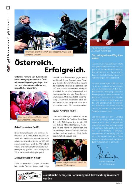 Ferienaktion der ÖVP und des ÖAAB