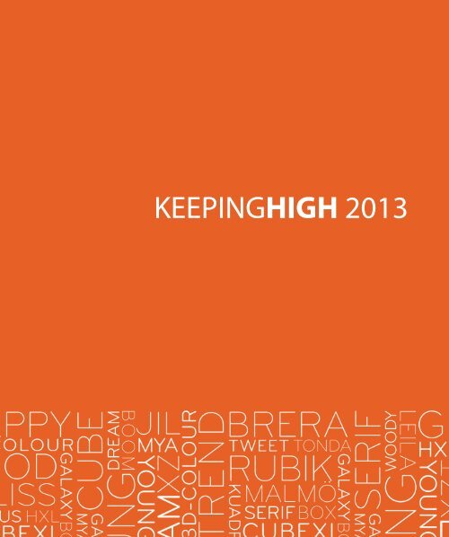 Loungekonzept_Keepinghigh Collection