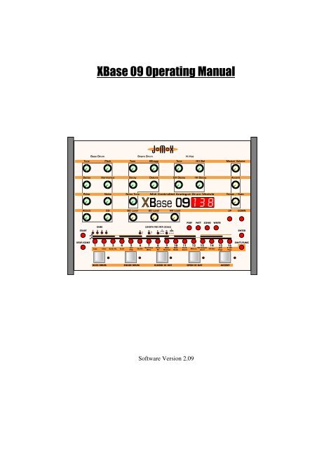 Xbase 09 Operating Manual - Cyborgstudio.com