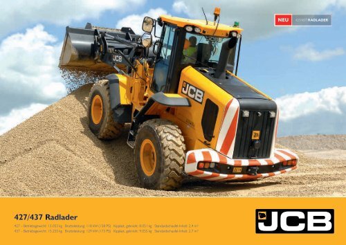 427/437 Radlader - JCB