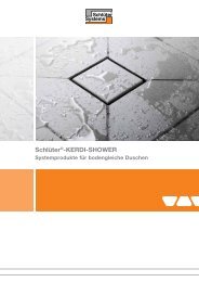 Schlüter®-KERDI-SHOWER - Schlüter-Systems