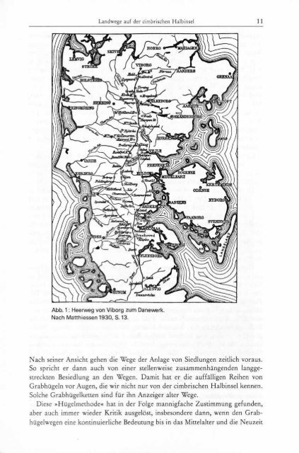 Verkehrswege und ihre Bedeutung für die Kulturlandschaft