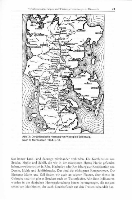 Verkehrswege und ihre Bedeutung für die Kulturlandschaft