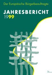 JAHRESBERICHT 1999 - EOI