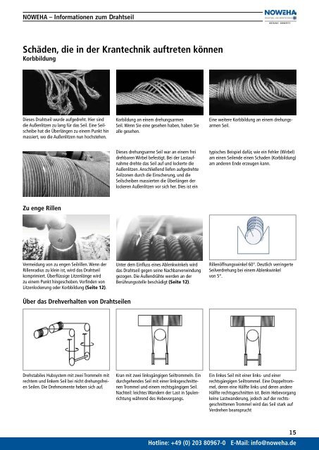 NOWEHA Katalog Nr. 02 - NOWEHA - Drahtseil- und Hebetechnik