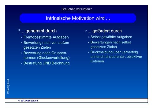 Brauchen wir Noten? - Universität Konstanz