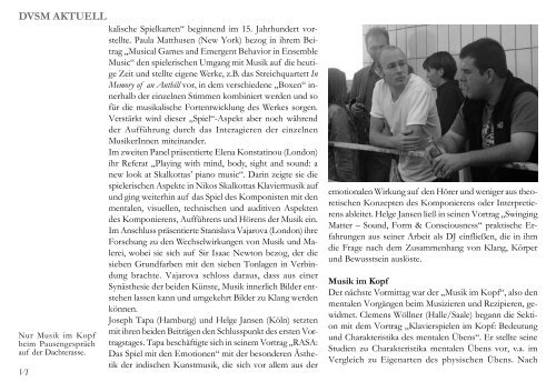 Querstand Nr. 13 Jg. 10 SS 2005 - Querstand - Zeitschrift für junge ...