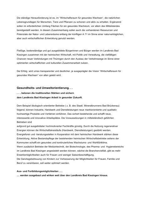 Leitbild im pdf-Format - Landkreis Bad Kissingen