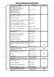 Register Schriftenreihe zur Stadtgeschichte - Stadt Montabaur