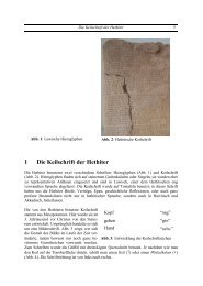 1 Die Keilschrift der Hethiter - G. Heinrichs´ Homepage