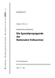 Die Spezialpropaganda der Nationalen Volksarmee - DSS