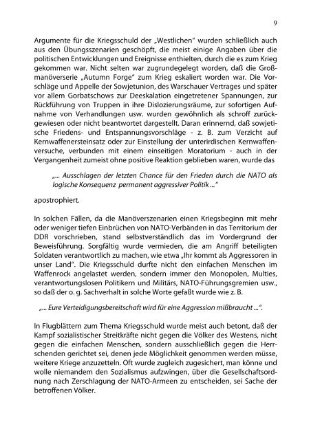 Die Spezialpropaganda der Nationalen Volksarmee - DSS