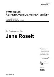 Jens Roselt - Integrart