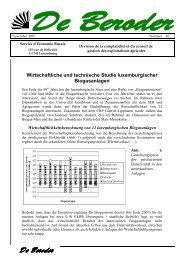 Wirtschaftliche und technische Studie luxemburgische Biogasanlagen