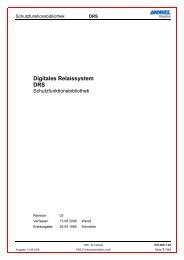 DRS Schutzfunktionsbibliothek deutsch - Andritz