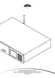 bedienungsanleitung all-in-one-audioplayer superuniti ... - Naim Audio