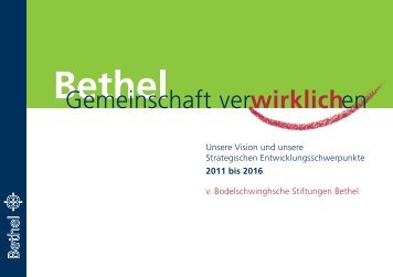 Unsere Vision und unsere Strategischen ... - Bethel regional