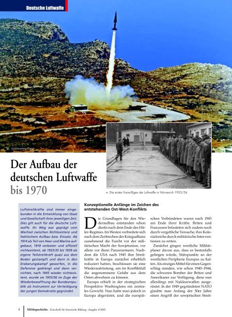 Zeitschrift "Militärgeschichte"