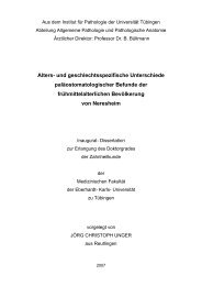Alters- und geschlechtsspezifische Unterschiede - TOBIAS-lib ...