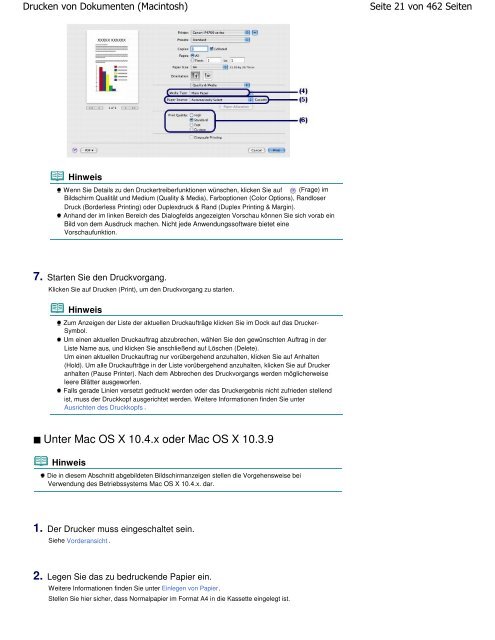 Canon iP4700 series Online-Handbuch - Produktinfo.conrad.com