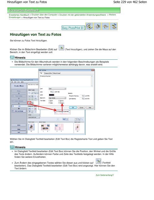 Canon iP4700 series Online-Handbuch - Produktinfo.conrad.com